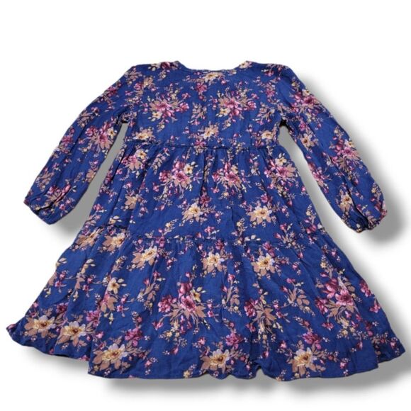 American Eagle Outfitters Dress Size Small A-Line Dress Long Sleeve Boho Bohemia - Picture 3 of 6